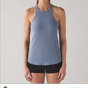 LULULEMON blue simply bare tank